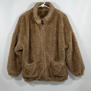 Zaful Fuzzy Jacket